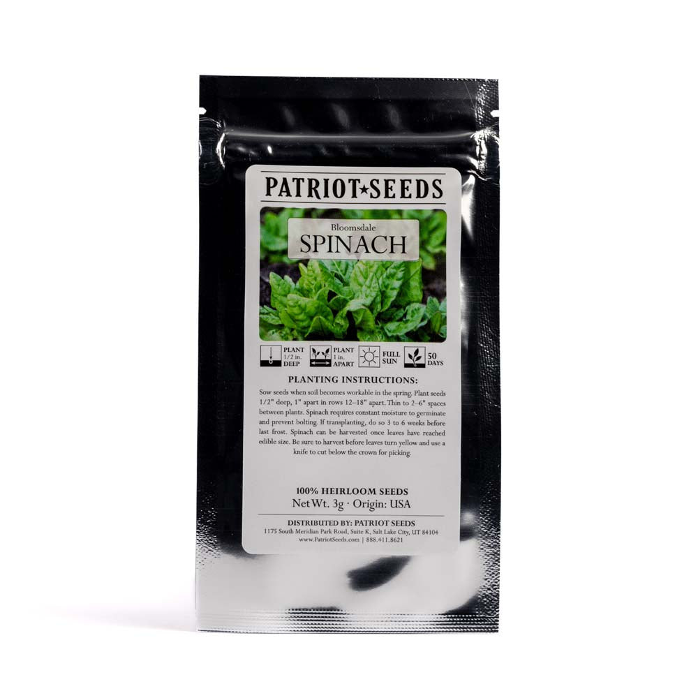 Survival Seed Vault (100% Heirloom, 20 Varieties) by Patriot Seeds