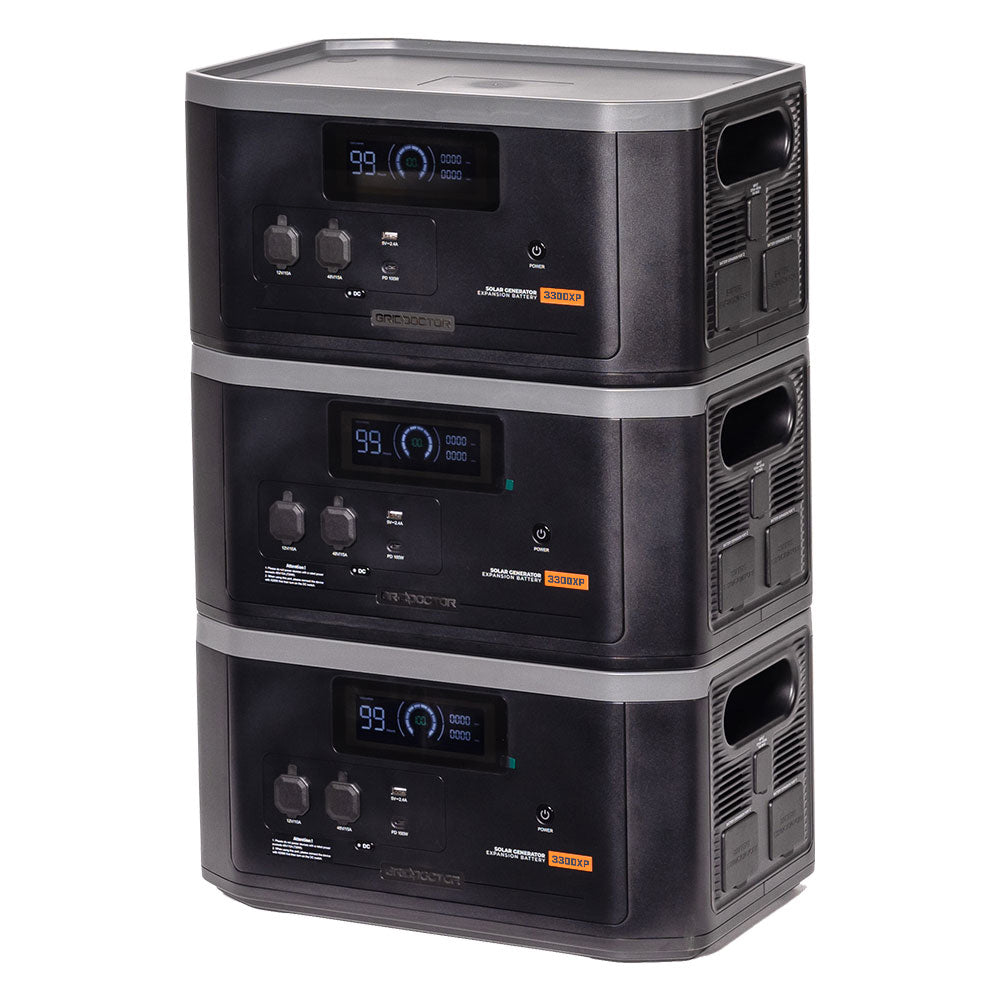 Grid Doctor 3300XP Units stacked with 3 units