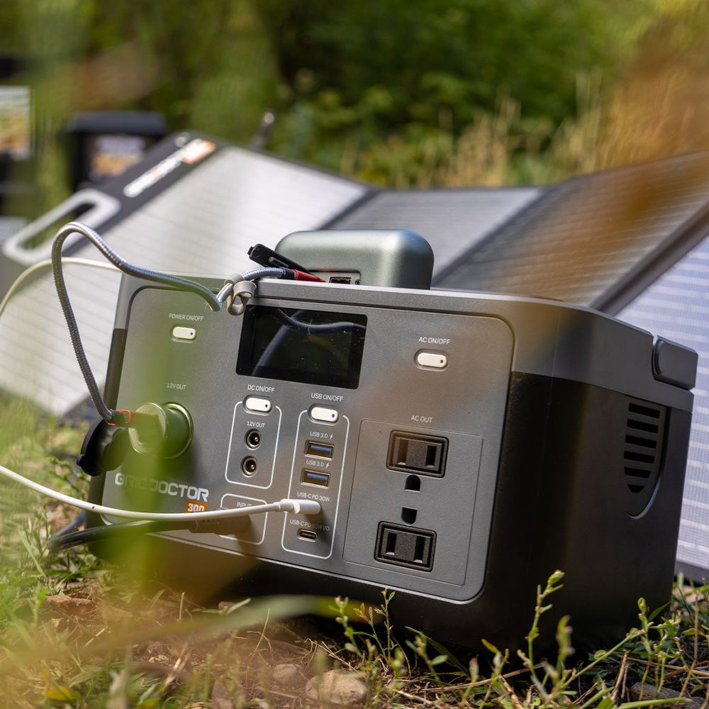 Grid Doctor 300 with solar panel