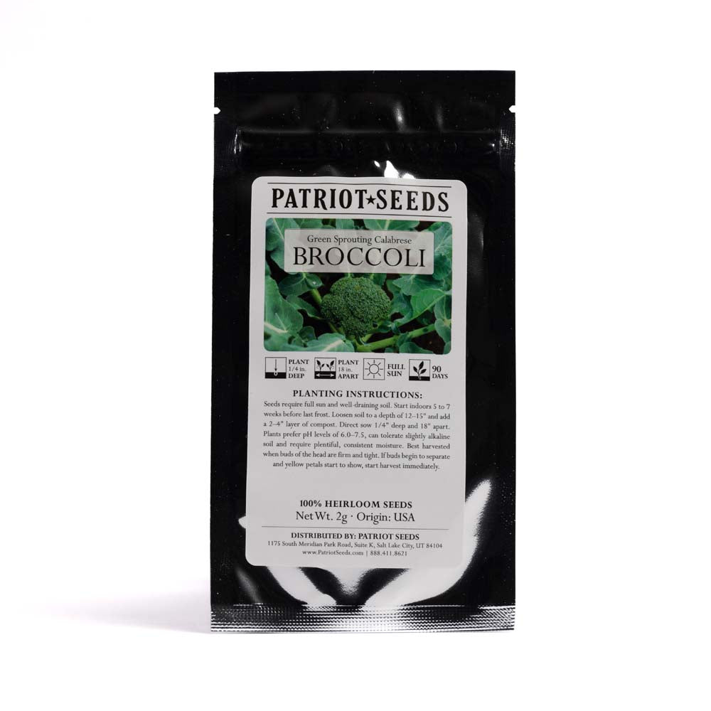 Survival Seed Vault (100% Heirloom, 20 Varieties) by Patriot Seeds