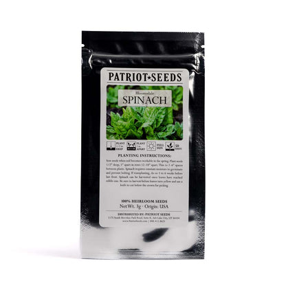 Survival Seed Vault (100% Heirloom, 20 Varieties) by Patriot Seeds