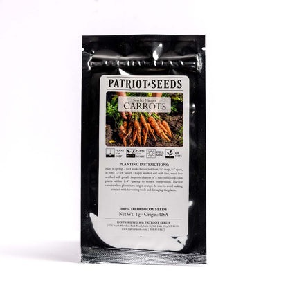 Survival Seed Vault (100% Heirloom, 20 Varieties) by Patriot Seeds