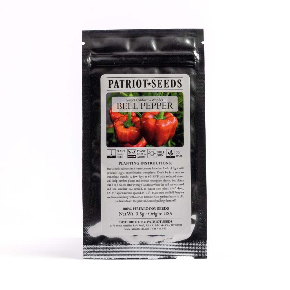 Survival Seed Vault (100% Heirloom, 20 Varieties) by Patriot Seeds