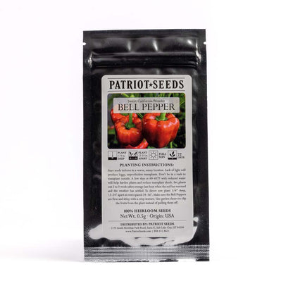 Survival Seed Vault (100% Heirloom, 20 Varieties) by Patriot Seeds
