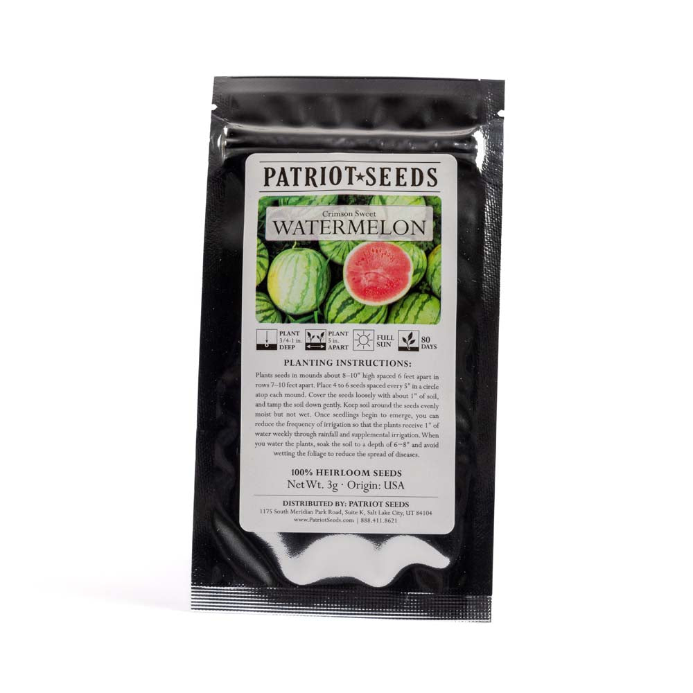 Survival Seed Vault (100% Heirloom, 20 Varieties) by Patriot Seeds