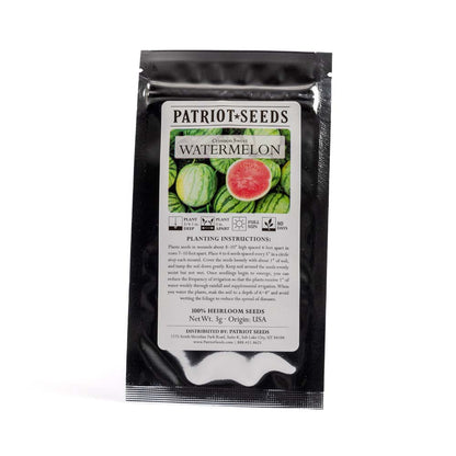 Survival Seed Vault (100% Heirloom, 20 Varieties) by Patriot Seeds