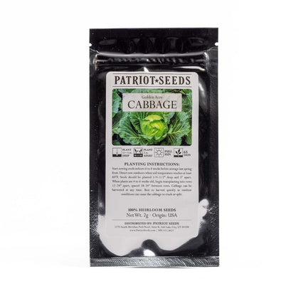 Survival Seed Vault (100% Heirloom, 20 Varieties) by Patriot Seeds