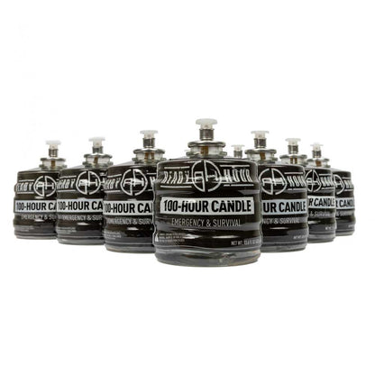 100-Hour Candle for Emergencies (12-pack)