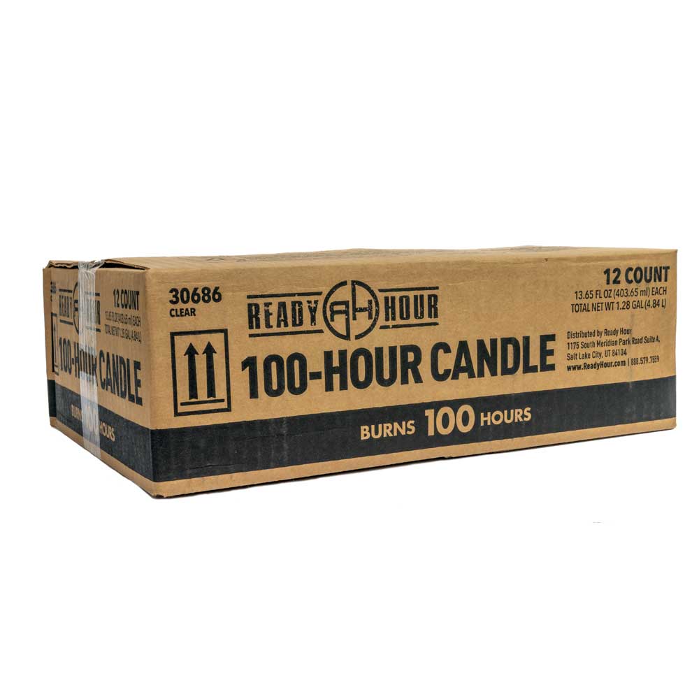 100-Hour Candle for Emergencies (12-pack)