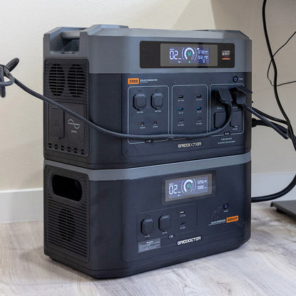 Grid Doctor 3300XP Unit stacked in an office