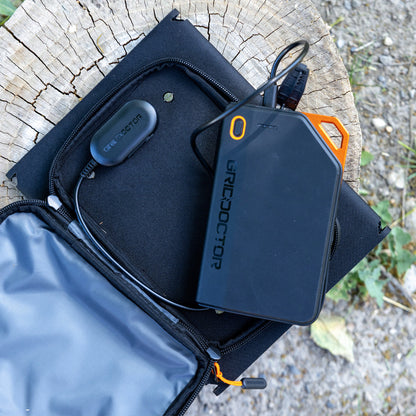 65W Power Bank inside the included carrying case