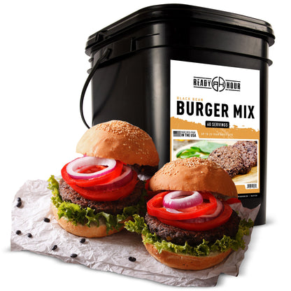Black Bean Burger Bucket (60 servings, 10 pk.)