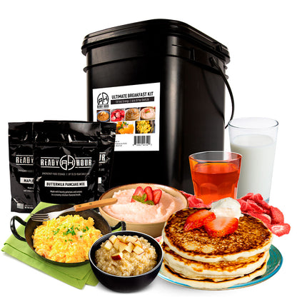Ultimate Breakfast Kit (128 servings, 1 bucket)