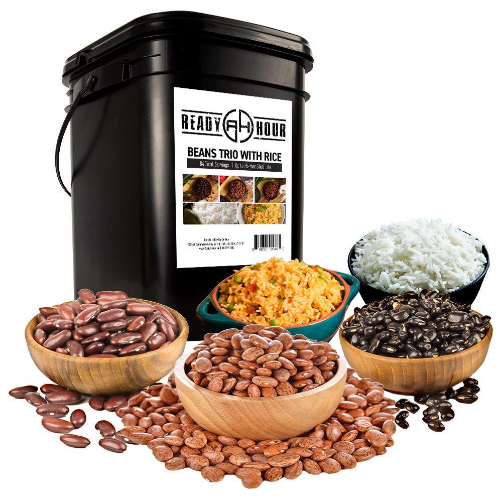 Beans Trio With Rice Kit (100 servings, 14 pk.)