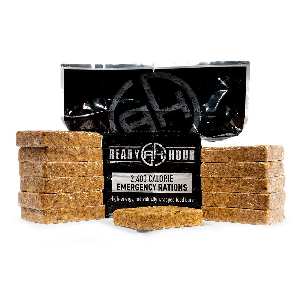 Emergency Ration Bars (2400 calories) by Ready Hour
