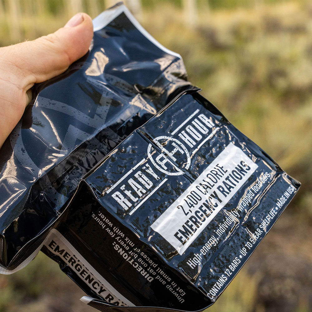 72,000 Calories Total Emergency Ration Bars by Ready Hour (30 packs, 30 day supply)