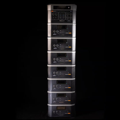 Grid Doctor 3300XP Units stacked with 7 units